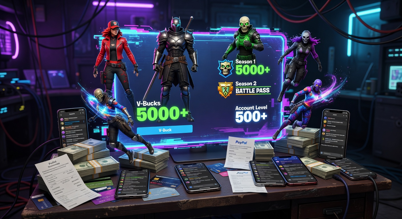 Kako izabrati i kupiti najbolje Fortnite naloge sa skinovima i V-Bucks: Vodič kroz online trgovinu nalogima