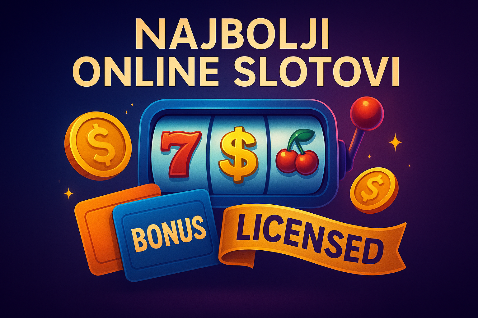 Najbolji Online Slotovi sa Licencom i Velikim Bonusima